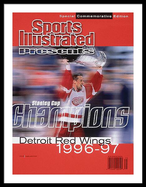 Detroit Red Wings Steve Yzerman, 1998 Nhl Finals Sports Illustrated Cover  by Sports Illustrated