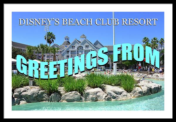 Beach Club Disney Resort Print EPCOT Resort Walt Disney World Wall Art Disney  Home Decor Onesie by Buena Vista Gifts - Pixels