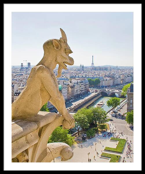 Notre Dame De Paris Prints Art Framed