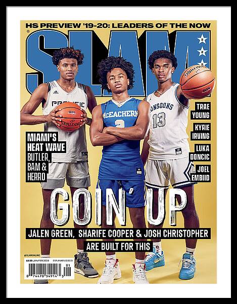 Family Business: Lonzo, Liangelo & Lamelo are Playing by their own Rules  SLAM Cover Canvas Print / Canvas Art by Atiba Jefferson - SLAM Cover Store