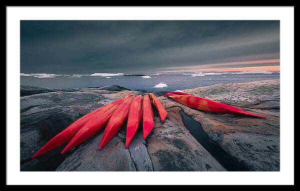 Red Kayak Framed Art Prints for Sale - Fine Art America