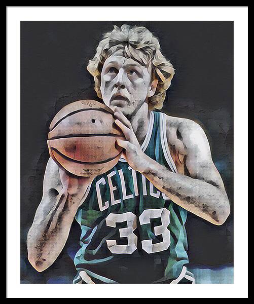  Legends Never Die Larry Bird and Magic Johnson Framed Photo  Collage, 11 x 14-Inch : Sports & Outdoors