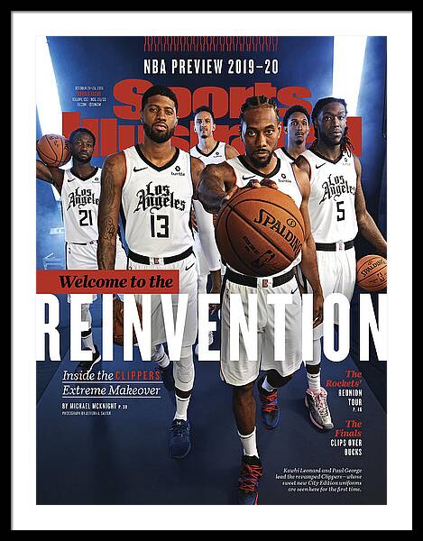 Los Angeles Clippers, 2019-20 Nba Basketball Preview Sports Illustrated  Cover Framed Print by Sports Illustrated - Sports Illustrated Covers