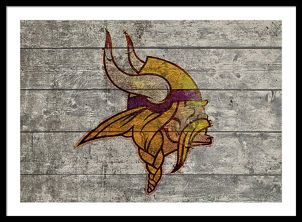 Minnesota Vikings Football Team Retro Logo Minnesota License Plate Art  Canvas Print / Canvas Art by Design Turnpike - Fine Art America