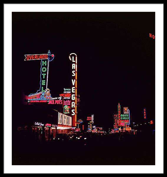 Neon Signs On The Strip, Las Vegas by Oliver Strewe
