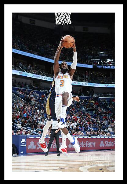 New York Knicks Patrick Ewing Dunking 8 x 10 NBA Licensed Photo Poster  Picture