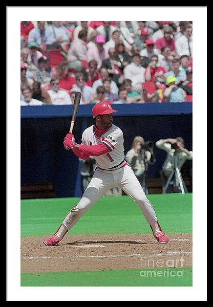 OZZIE SMITH  St. Louis Cardinals 1992 Home Majestic Throwback