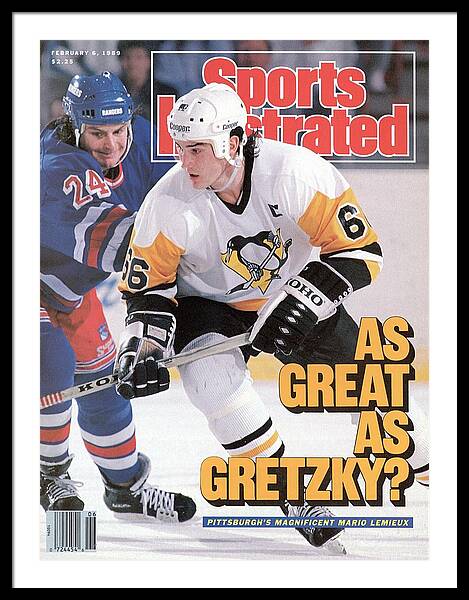 Mario Lemieux Poster Pittsburgh Penguins NHL Hockey Framed 