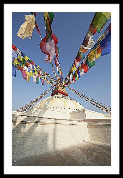 Boudhanath Stupa Framed Art Prints for Sale - Fine Art America