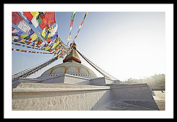 Boudhanath Stupa Framed Art Prints for Sale - Fine Art America