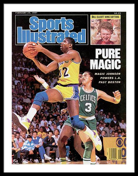 Sports Illustrated - February 23, 1987 - Magic Johnson "Pure  Magic"