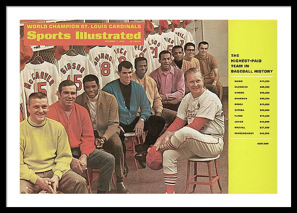 St. Louis Cardinals Keith Hernandez Sports Illustrated Cover Poster by  Sports Illustrated - Sports Illustrated Covers