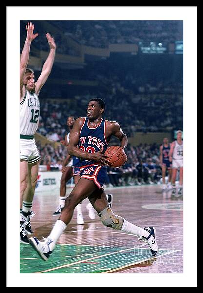 Bernard King and Kevin Mchale by Dick Raphael