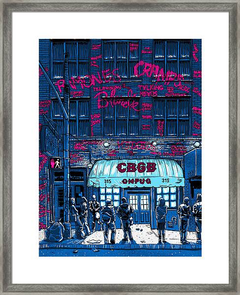 CBGB Canvas Art Poster Print 24x36"Unframed Wall Art  Canvas Art CBGB'S Venue 