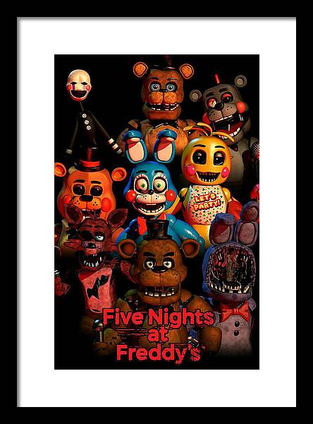 Five Nights At Freddy's Poster by Leona Beck - Pixels