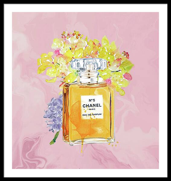 Chanel Perfume Framed Art Prints for Sale - Fine Art America
