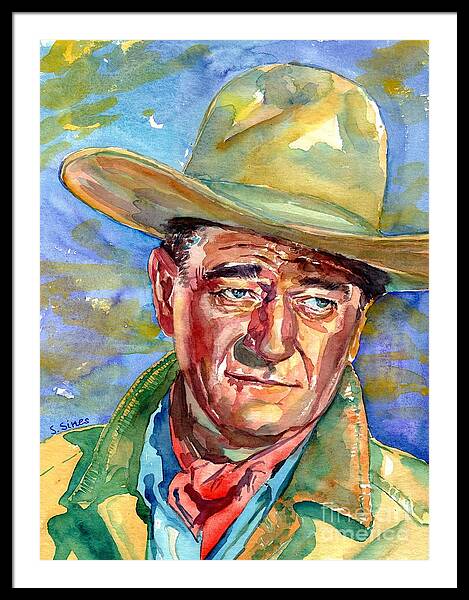 John Wayne Framed Art Prints for Sale - Fine Art America