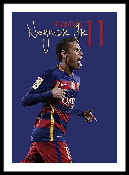 Neymar Jr. Art Prints for - America