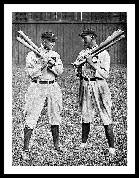 Ty Cobb and Joe Jackson, 1913 - Historical Pix