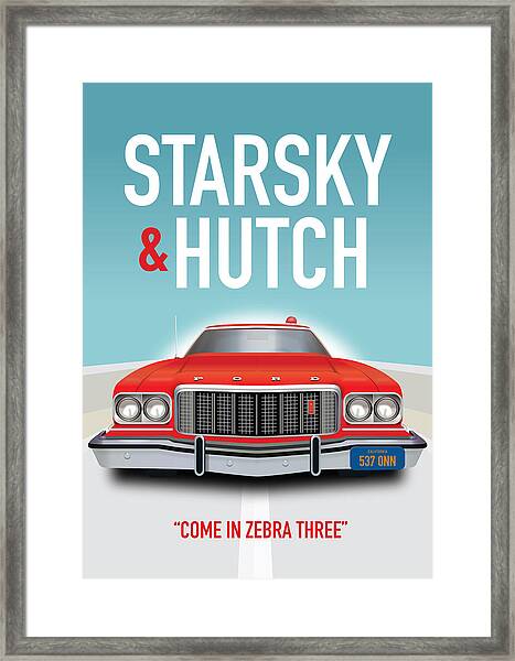 Starsky  Hutch/FRAMED PHOTO by Framed
