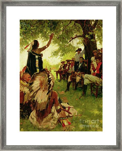 Chief Tecumseh Framed Art Prints | Fine Art America