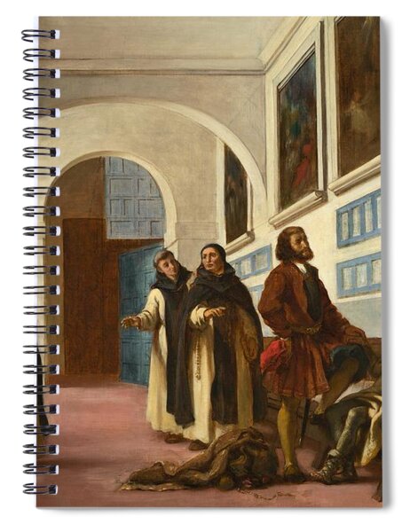 Christopher Columbus, Accompanied By His Son, Diego, Explains His  Exploration Plans To The Prior Of The Franciscan Monastery Of Santa Maria  De La Rabida, The Physician Garcia Fernandes And Alonso Pinzon Bath