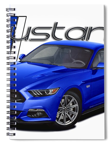 New Ford Mustang  Spiral 1 Subject Notebook 