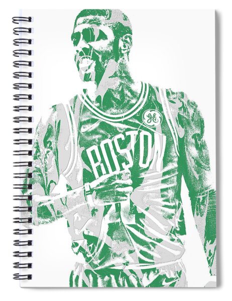 Kyrie Irving Boston Celtics Pixel Art 70 Mixed Media by Joe