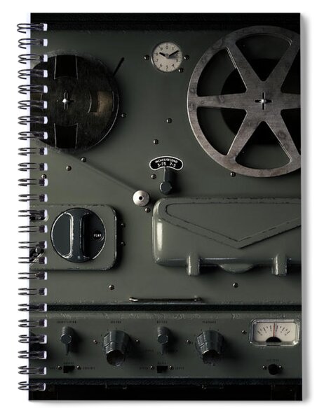 Reel To Reel Tape Recorder Spiral Notebooks for Sale - Fine Art America