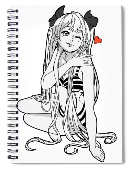 Blank Manga Book: Create Your Own Manga & Anime Sketchbook – Cute Kawaii  Anime Girl Blank Manga Panels Pages