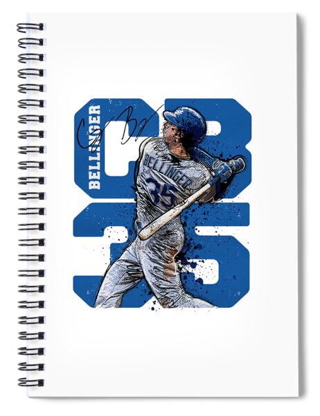 Cody Bellinger Spiral Notebook for Sale by seraphany