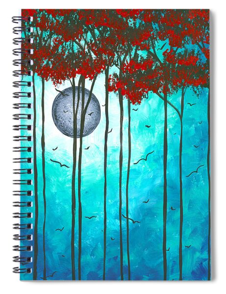 A watercolor painting Spiral Notebook for Sale by revzinart