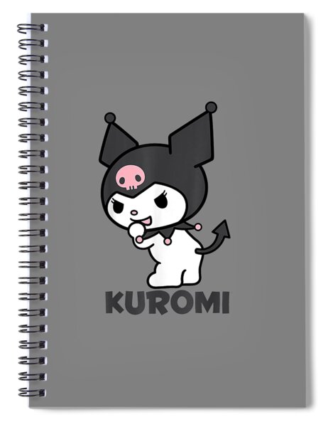 Sanrio Kuromi Backside Lo Spiral Notebook