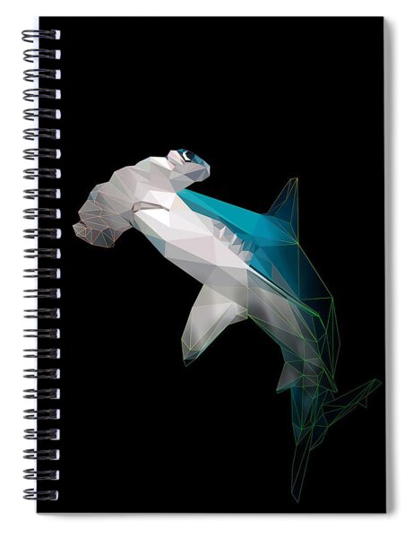 Shark Hammerhead Watercolor Field Notes Notebook Unique No.3 Series Signature