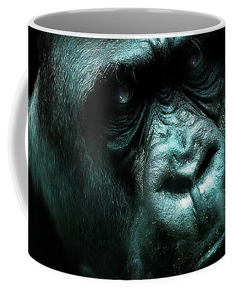 Angry Gorilla - Coffee Mug by Matthias Zegveld