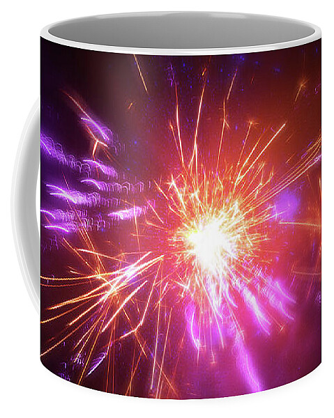 Explosion of Light - Coffee Mug by Matthias Zegveld