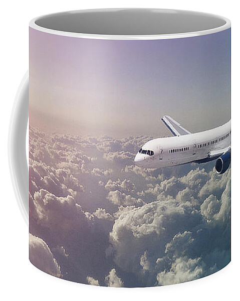 Flight 715 - Coffee Mug by Matthias Zegveld