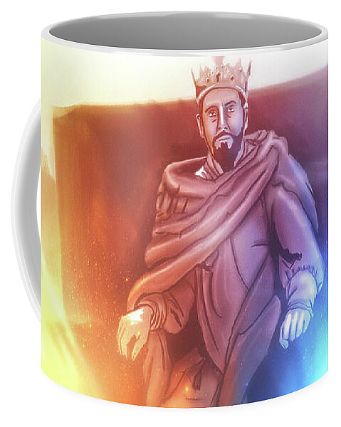 Great King David - Coffee Mug by Matthias Zegveld