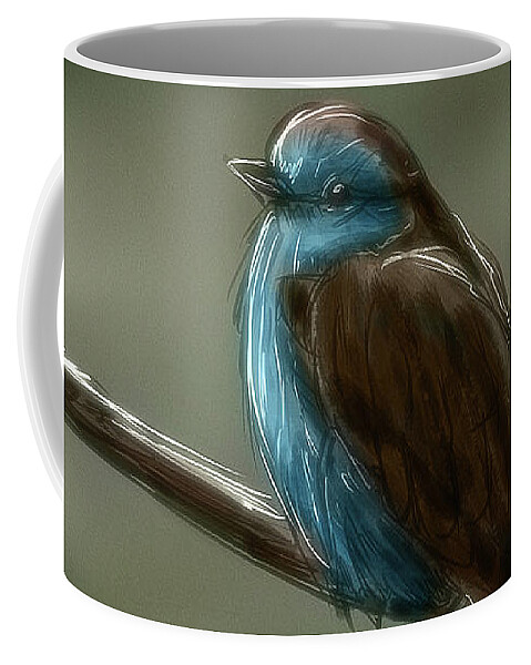 Little Bird - Coffee Mug by Matthias Zegveld