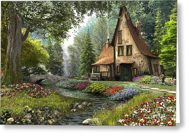 Cottage Gardens Greeting Cards
