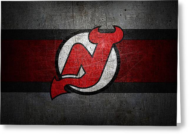 Download New Jersey Devils Green And Red Wallpaper