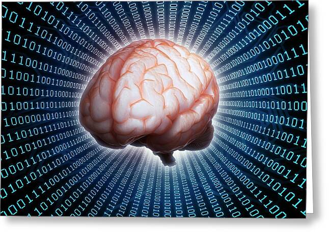 Artificial Intelligence #3 Greeting Card