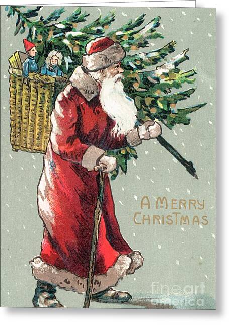 May Your Christmas Be Happy Painting by Vintage Postcard - Fine Art America