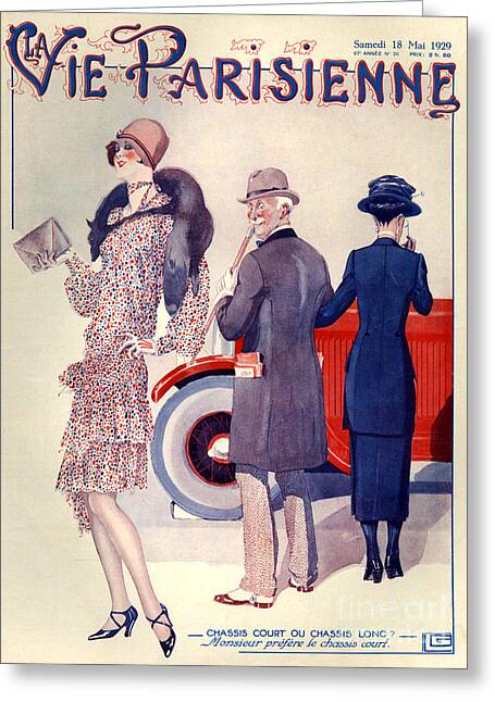 1920s France La Vie Parisienne Magazine Drawing by The Advertising Archives