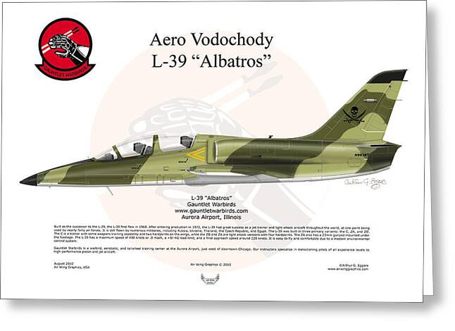 Aero L-39 Albatros Greeting Cards - Fine Art America