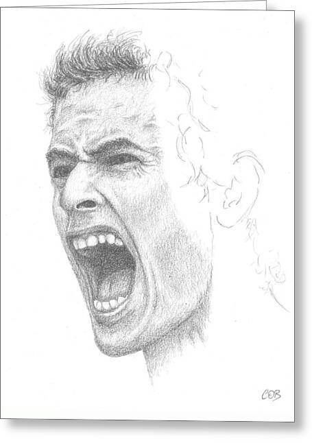 Andy Murray Drawings Greeting Cards