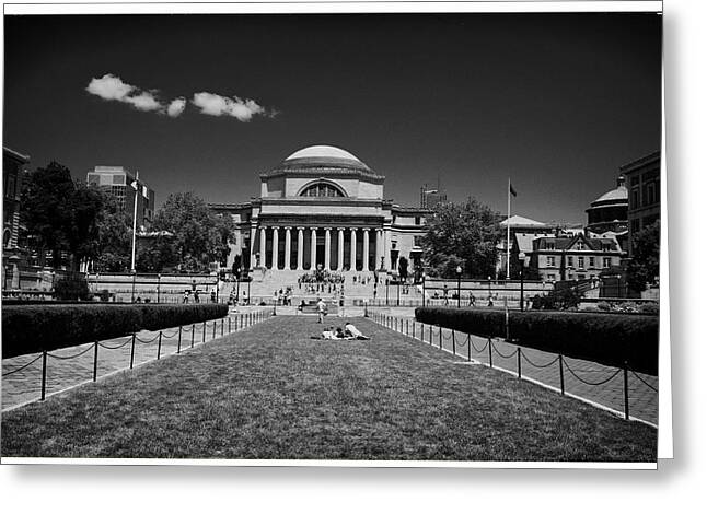Historic University Campus Greeting Card