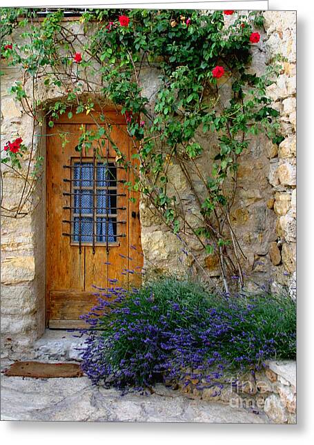 French Door Greeting Cards