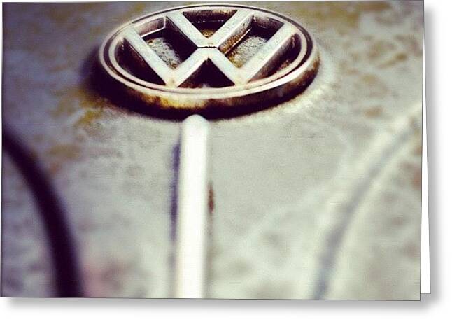 Volkswagen Emblem Greeting Cards