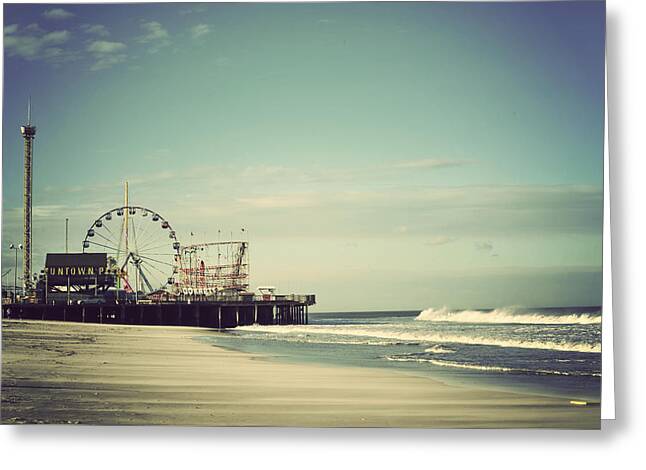 Down The Shore Seaside Heights Jersey Shore Vintage Greeting Cards
